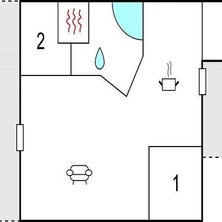Three-bedroom Holiday In Dronningmølle